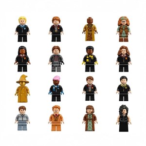 اکشن فیگور هری پاتر مجموعه ۱۶ عددی Harry Potter