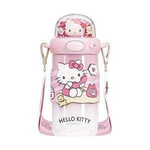 قمقمه کودک مدل هلو کیتی Hello Kitty گنجایش ۰.۵۸ لیتر
