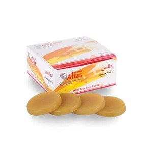 وکس و موم شمع اصلاح سکه ای اطلس (Atlas) مدل عسل بسته 24 عددی 