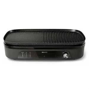 گریل برقی فیلیپس مدل HD6210 توان 2400 وات و صفحات دوکاره
