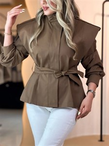 ترنچ کت مگان قهوه ای 010219