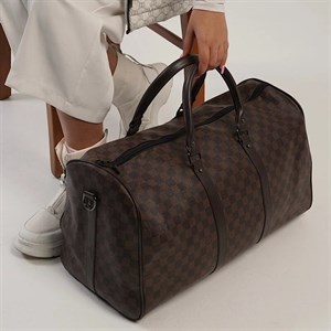 ساک مسافرتی ورزشی مدل گاما طرح لویی ویتون Louis Vuitton چهارخانه کد 112