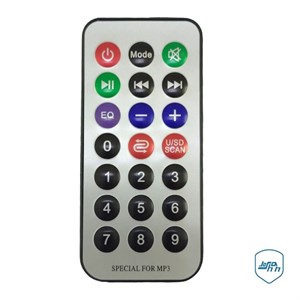 کنترل mp3 پلیر بلوتوثی
