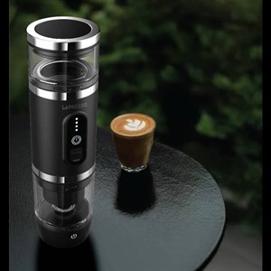 دستگاه اسپرسوساز مسافرتی و شارژی (4 در 1) از برند LePresso