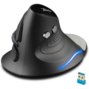 ماوس عمودی بی سیم زلوتس مدل F17 برند Zelotes