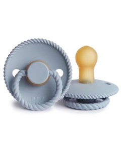 پستانک طنابی فریگ لاتکس سایز 1 رنگ stone blue (آبی سنگی)
