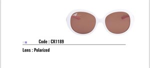 عینک آفتابی بچه گانه دخترانه برند سرتینا کیدز مدلck 1189