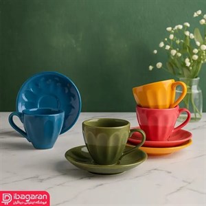 سرویس چای خوری 4 نفره مدل کرامیکا 9155