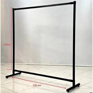 رگال ساده ایستاده پروفیلی ابعاد cm120 در 150cm دکوبازار مدل 766081