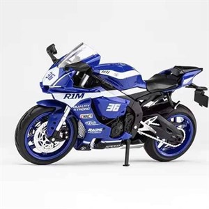 ماکت موتور یاماها R1 برند جیای رنگ آبی