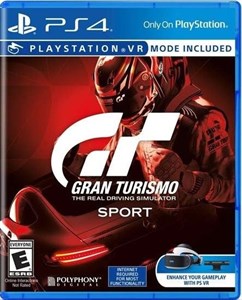 خرید بازی کار کرده Gran Turismo Sport بدون قاب برای ps4 ؛ شبیه‌ساز واقعی مسابقات اتومبیل‌رانی 