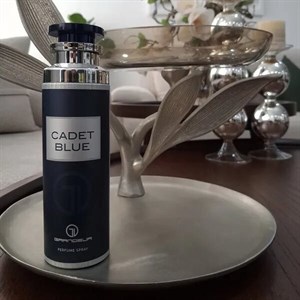 اسپری بدن مردانه گرندیور Grandeur بلو د شنل Cadet Blue حجم ۲۰۰ میلی‌لیتر