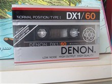 نوار کاست خام آکبند Denon