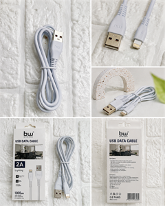 کابل شاررژ آیفونی Ligtning به USB  بی دبلیو مدل BW-01