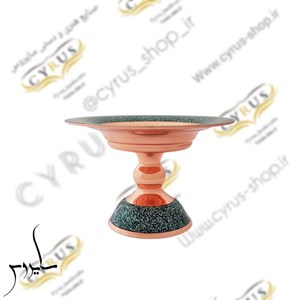 شیرینی خوری فیروزه کوبی لب صاف ۱۰ سانتیظرف پذیرایی صنایع دستی اصفهان 