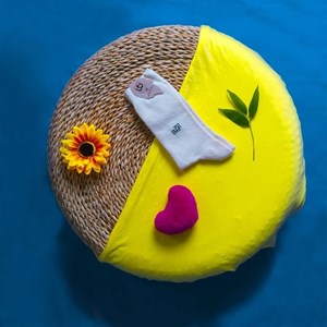 جوراب پنبه ای سفید مردانه