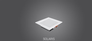 پنل توکار مربع 18 وات سولاریس رنگ مهتابی پارس شعاع