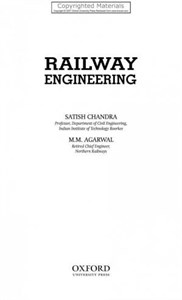 دانلود کتاب Railway engineering