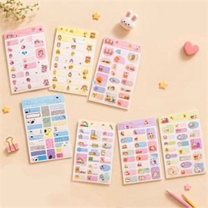 برچسب اسم فانتزی با طرح حیوانات🐻🐰🐱 