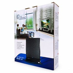 آنتن رومیزی برقی رسام مدل C7 با 3 متر سیم + آداپتور