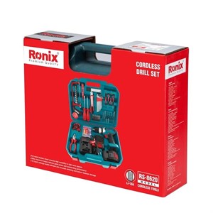 دریل پیچ‌گوشتی شارژی چکشی رونیکس مدل RS-8620