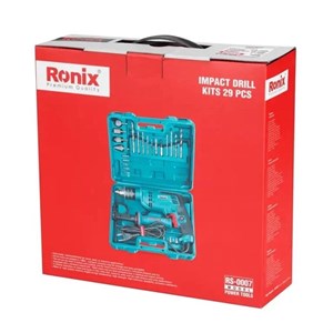 دریل چکشی برقی رونیکس مدل RS-0007 با کیف BMC مقاوم 29 پارچه