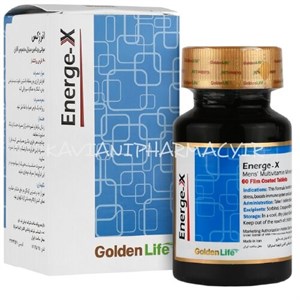 قرص انرژکس گلدن لایف 60 عددی