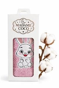 حوله دستی 60*40  کودک طرح خرگوش برند madame coco
