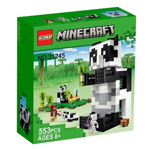 لگو 553 تکه ماینکرافت مدل پناهگاه پاندا Panda Haven کد 31245