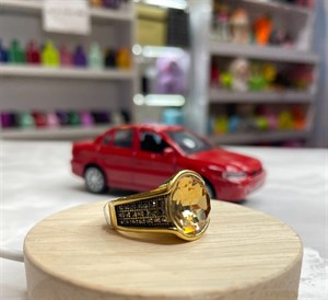 انگشترمردانه نگین دار کدS16