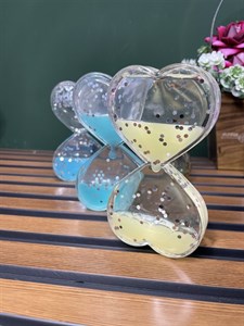 ساعت شنی مدل ژله ای طرح قلب