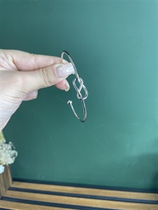 دستبند النگویی بنگل دخترانه مینیمال