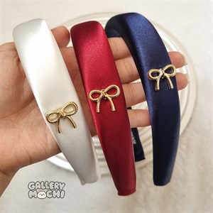 تل سر ابری پاپیونی با روکش ساتن