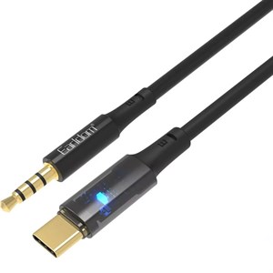 کابل تبدیل Type-C به AUX ارلدام ET-AUX53 طول 1 متر