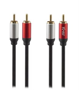 کابل 2 به 2 صدا RCA کی نت K-C137