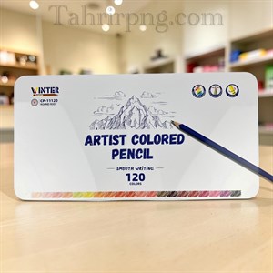 مداد ۱۲۰ رنگ فلزی وینتر