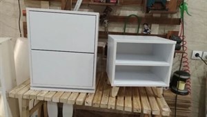 پاتختی دو طبقه آوا مدل 1 مبلمان اورلین مدل 929172