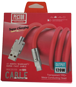 کابل شارژ PECTOR TYPE C