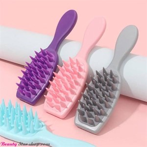 برس سرشور سیلیکونی دسته دار.