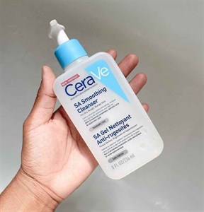 ژل شستشو سراوی Cerave مدل SA Smoothing Cleanser پوست خشک و زبر حجم 236 میل