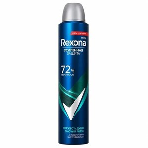 اسپری ضد تعریق مردانه رکسونا Shower Fresh 72H حجم ۲۰۰ میلی‌لیتر