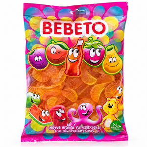 پاستیل پرتقالی Bebeto - 1 کیلو گرم