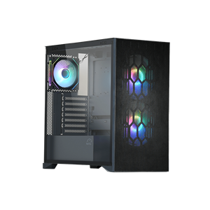 کیس گیمینگ تسکو مدل GC4508 Thunderwave Black