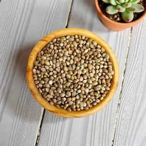 خوراک پرندگان مدل شاهدانه ریز.(به صورت یک کیلویی و نیم کیلویی)