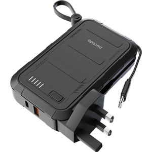 پاوربانک ۱۰۰۰۰ میلی‌آمپر پرودو Wall Charger - مشکی