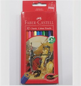 مداد رنگی 12 رنگ fabercastell