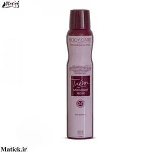 اسپری خوشبو کننده بدن زنانه بادی کر رایحه لانکوم ترزور میدنایت رز Body Care Tresor Midnight Rose