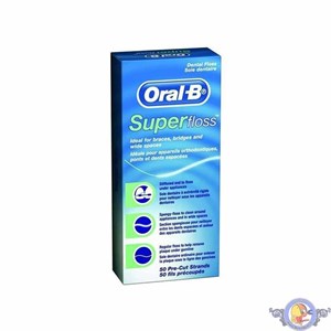 نخ دندان اورال-بی مدل super floss