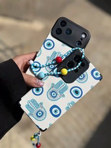 قاب چشم نظر آبی شیائومی  (همراه با آویز)  (Note11 4G Note11 pro4G Note11s Note12 pro4G Note13 4G Note13 pro4G Note14 pro(4G 5G