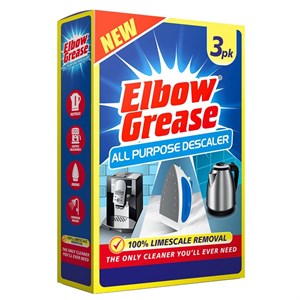 پک 3 عددی جرمگیر اتو, قهوه ساز و کتری البو گریس Elbow Grease بسته 75 گرمی اصل و اورجینال